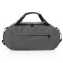 Geanta sport Duffle, Impact AWARE™ RPET, gri, spate