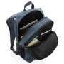 Rucsac casual Impact AWARE™ 300D RPET, 15 inch, navy roz, interior