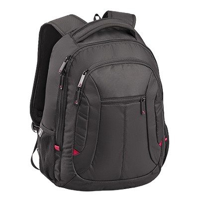 Rucsac Business VOYAGER I, 15 inch, negru-rosu