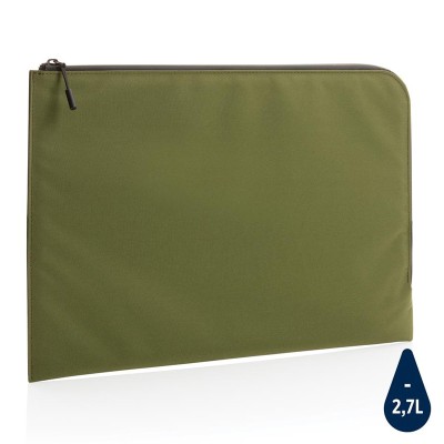 Husa minimalista laptop Impact Aware™, 15,6 inch, verde